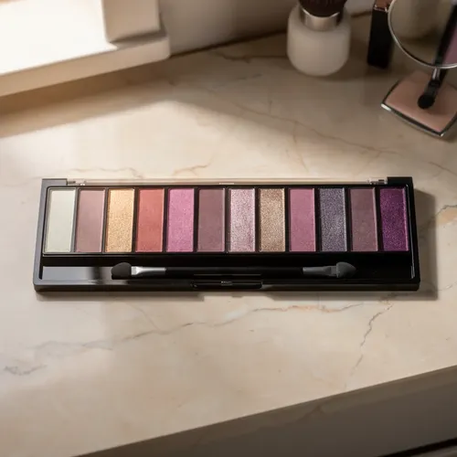 Paleta De Sombras Lovepink 12 Tonos Perlados Y Mate Monique
