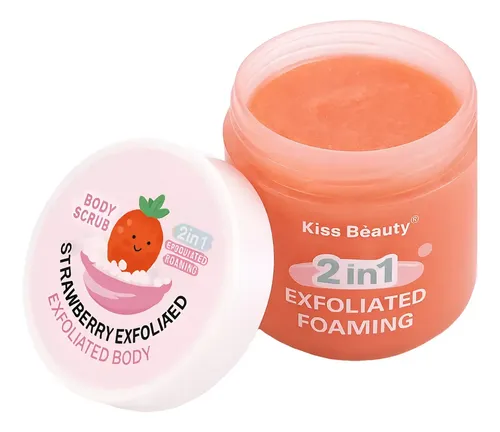 Kiss Beauty Body Scrub Exfoliante Corporal Frutilla