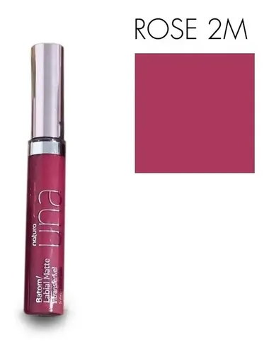 Natura Una Labial Matte Intransferible Efecto Súper Mate 8ml