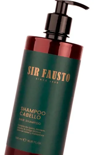 Sir Fausto Men´s Shampoo Pelo Engrosador Sin Sulfato X 500ml