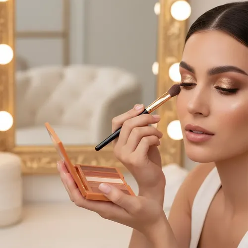 Paleta 8 Sombras Tonos Cafe Mixtas Latte Macchiato Ruby Rose