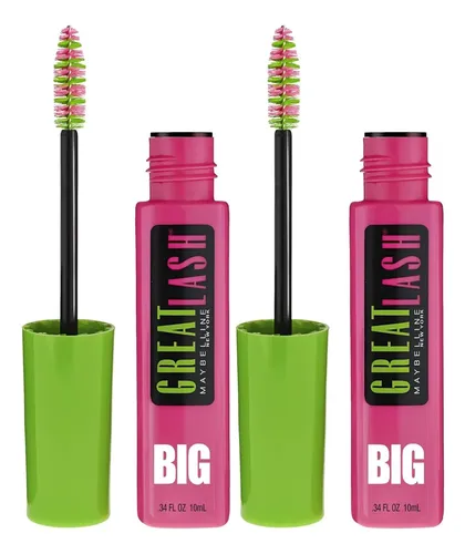 Rímel Maybelline Great Lash Big Lavable Pack 2