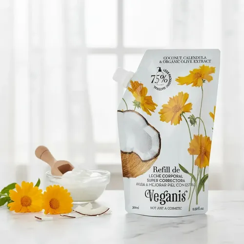 VEGANIS Doypack Leche Super Correctora Coco Y Caléndula
