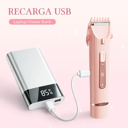 Depiladora De Bikini Para Mujer Electrica Doble Cabeza Tein