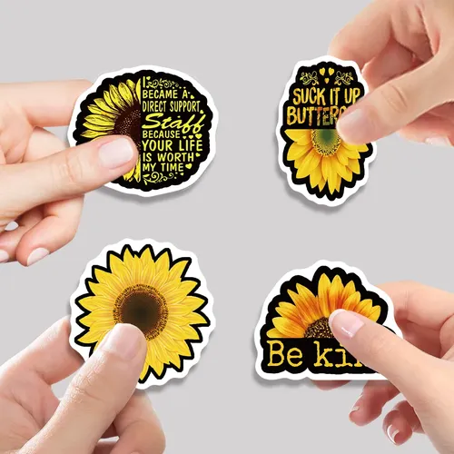 50pcs Girasol 2 Stickers Pack