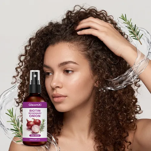El Spray Gleamxi Rosemary Para El Cuidado Del Cabello Suaviz