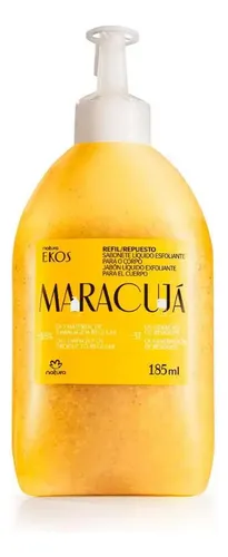 Repuesto Jabón liquido exfoliante Maracuya Natura Ekos