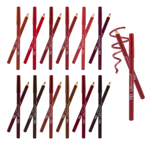 Lapiz Labial Waterproof Lip Pencil Tei