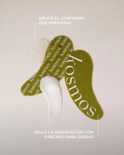 Kit Parches Ojeras Reutilizables +crema Contorno Ojos Kosmos