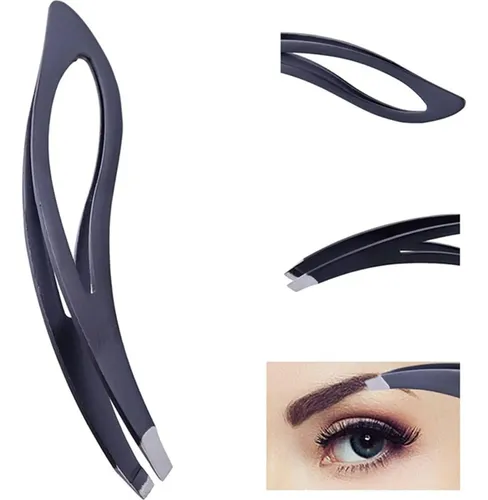 Juego De Pinzas Para Cejas Bwesoo Negras De Precisión