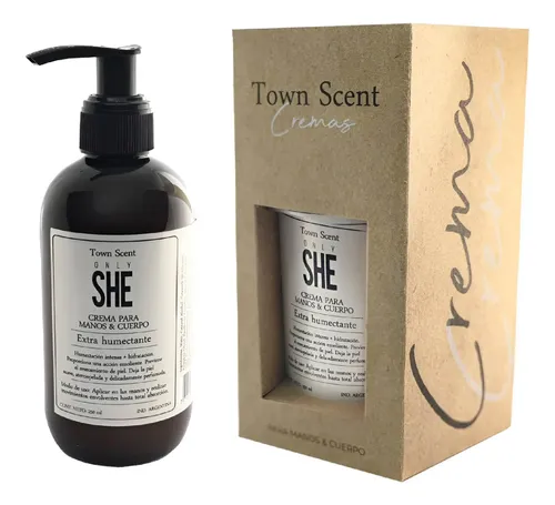Crema Humectante Para Manos Y Cuerpo Town Scent Only She