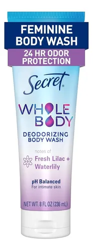 Jabón Íntimo Femenino, Secret, 24h, Lilas Y Lirio, 236 Ml