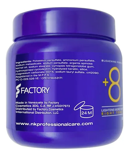 Polvo Decolorante Nk Professional Care Dicolor Blonde 240g