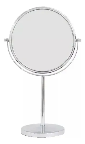 Espejo De Pie Para Maquillaje Con Aumento 18 Cm De Diámetro