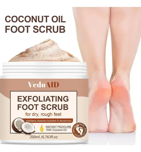 Exfoliante De Coco Para Pies Lanemay 6.76 Oz