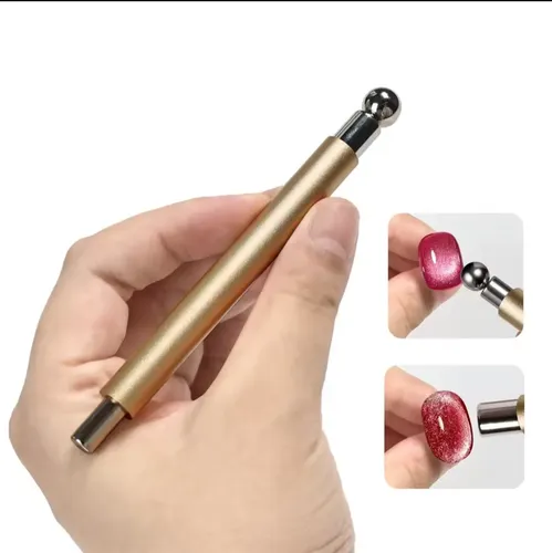 Imán Para Uñas Efecto Aura Para Esmalte Cat Eye Profesional