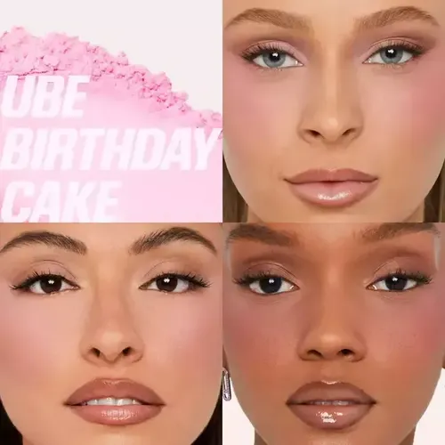 Huda Beauty Baby Bake – Polvo Facial Tamaño Viaje -6g Ube Birthday Cake