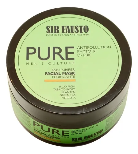 Sir Fausto Pure Máscara Facial Purificante Detox X 100ml