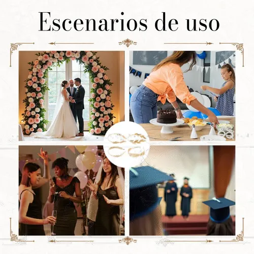 Corona Metálica De Hojas Laureles Tiara Accesorio F