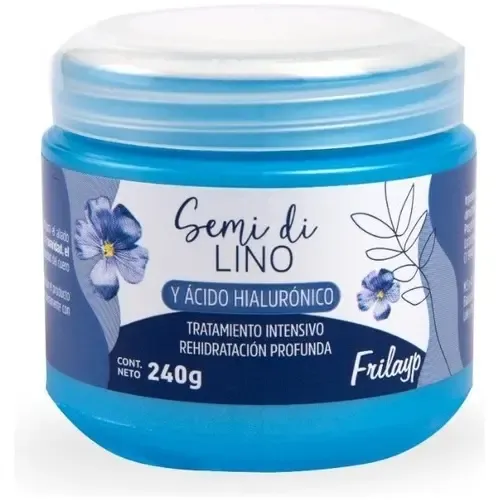 Frilayp Baño Capilar Semi Di Lino Acido Hialuronico 240g X3