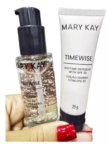 Pack Crema Facial Diurna Noche Mary Kay TimeWise 3D SPF 30 29g