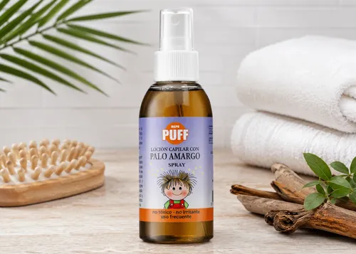 Loción Capilar Palo Amargo Spray Repe Puff 120 Ml -no Tóxico