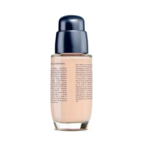 Base de maquillaje líquida Vogue Mate Natural Mate Natural Base De Maquillaje Vogue Mate Natural 30ml tono natural – 30mL 30g