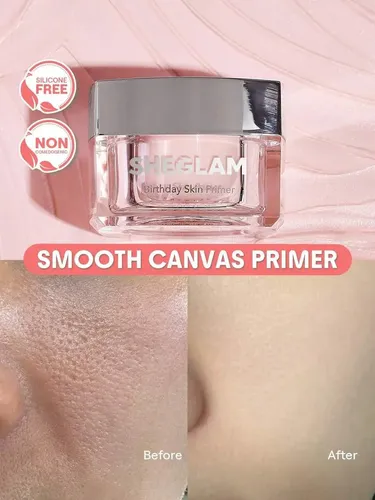 Primer Facial Alisador Sheglam Invisibilizing Leather Rosa