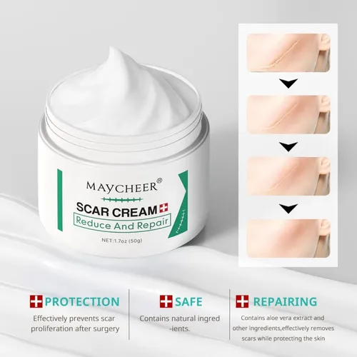 Crema Repara Cicatrices Acné Queloides Quemaduras Unifica