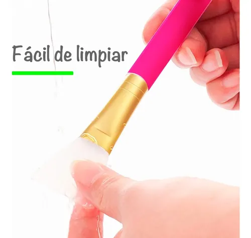 Aplicador Brocha De Silicona Maquillaje