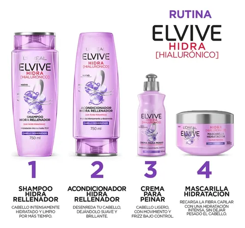Crema Tratamiento Elvive Hidra Hialurónico x300ML