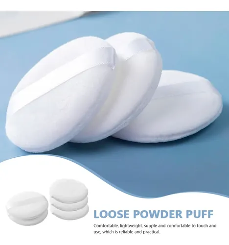 Almohadillas De Maquillaje En Polvo Para Mujer, 5 Unidades