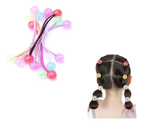 8 Pares Gomas El Cabello/accesorios Cabello Alta Elasticidad