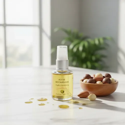 Aceite Restaurador De Cabellos Argan Y Mecadamia 30 Ml