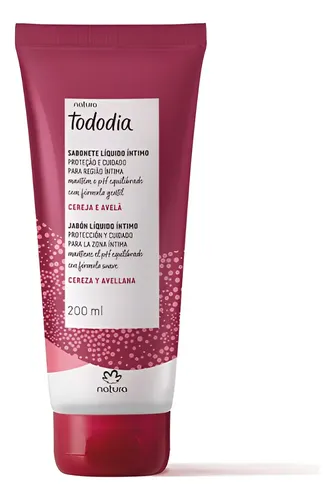 Jabón Líquido Intimo Natura Tododia Cereza Y Avellana 200ml