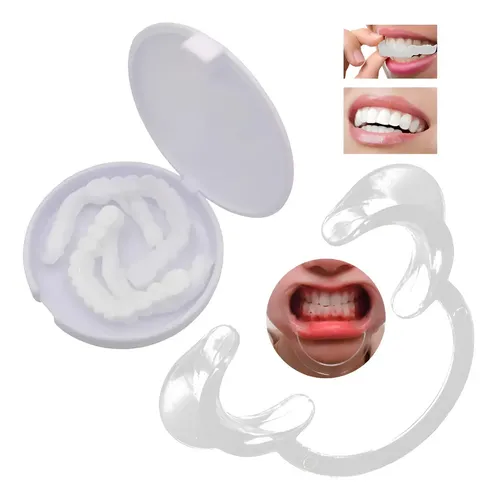 Funda Dental Flexible y Dentadura Cosmética Provisoria para Sonrisa Perfecta