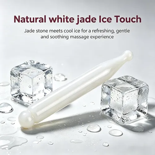 Pluma De Gua Sha Leosense De Jade Natural 11cm  Herramient
