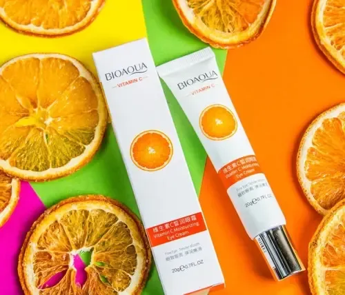 Contorno Ojos Vitamina C Bioaqua Antiarrugas Anti Ojeras