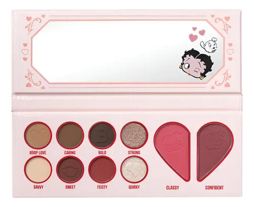 Paleta De Sombras Y Rubores Beauty Creations X Betty Boop