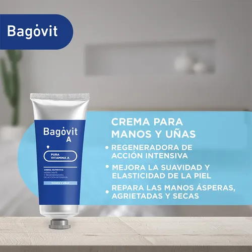 Bagovit Manos Y Uñas Crema Suavizante Hidratante 50gr