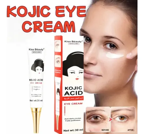 Crema Facial Kiss Beauty Kojic Acid 30 Para Ml Contorno Ojos
