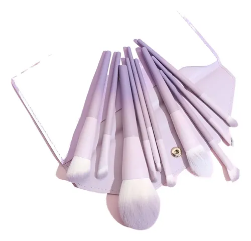 /set 10 Brochas Maquillaje Suave Pincel Delineador