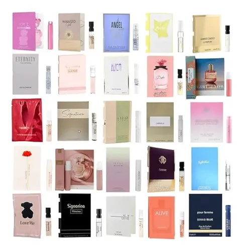 Set de Perfumes para Mujer de 8 Marcas con Atomizador