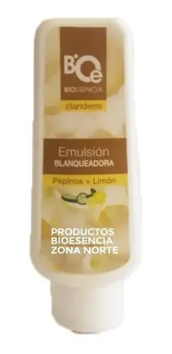 Emulsión Blanqueadora Pepino Limón Elimina Manchas Rostro