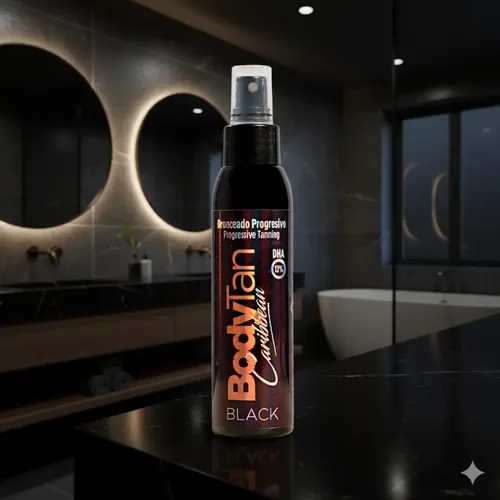 Autobronceante Locion Bodytan Caribbean Black 120ml