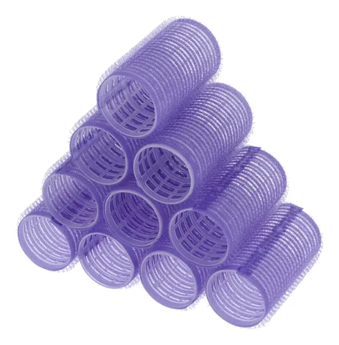 Rodillo De Pelo De Plástico Para Rizar Rizos, Flequillos, 30