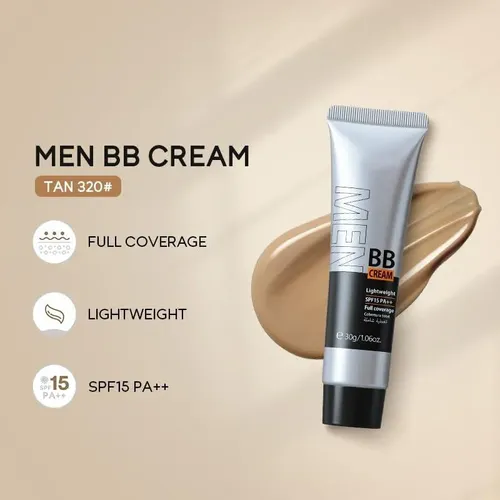 Bb Cream Hombres Akary Spf15 Pa++ 1.4oz Natural