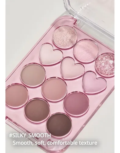 Paleta De Sombras Colorgram Pin Point 01 Durazno Y Coral