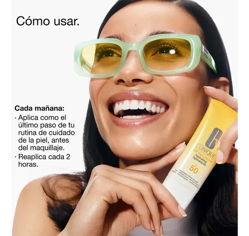 Protector Solar Facial Clinique Spf 50 Hidratante Uv Solu…