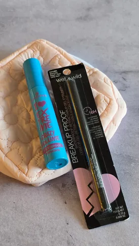 Pack Combo Makeup Ojos Mascara Essence Y Delineador Wet